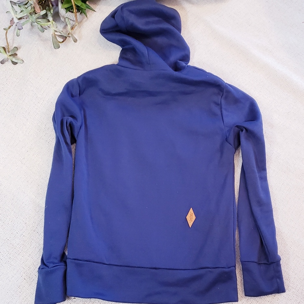 Adorable Blue Hoodie by Leal Style - Picture 5 of 7